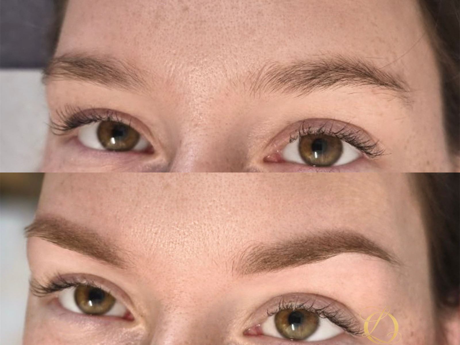Vorher-Nachher: Powder Brows